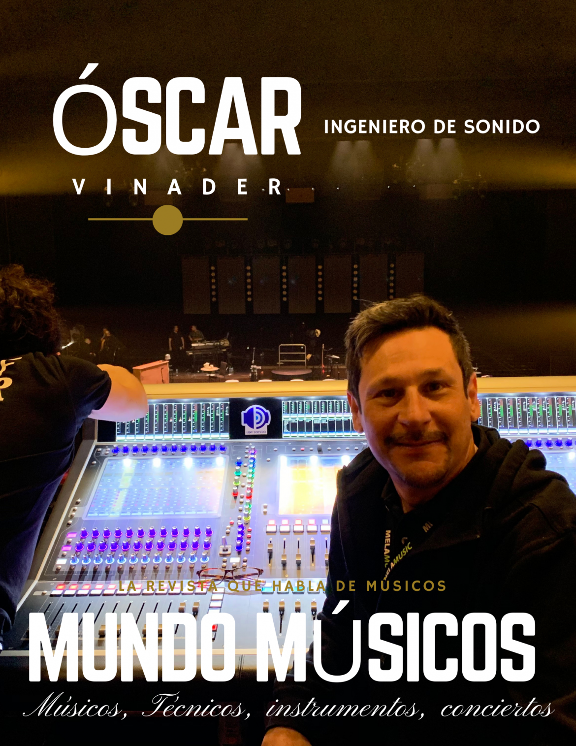 Óscar Vinader, Ingeniero de Sonido