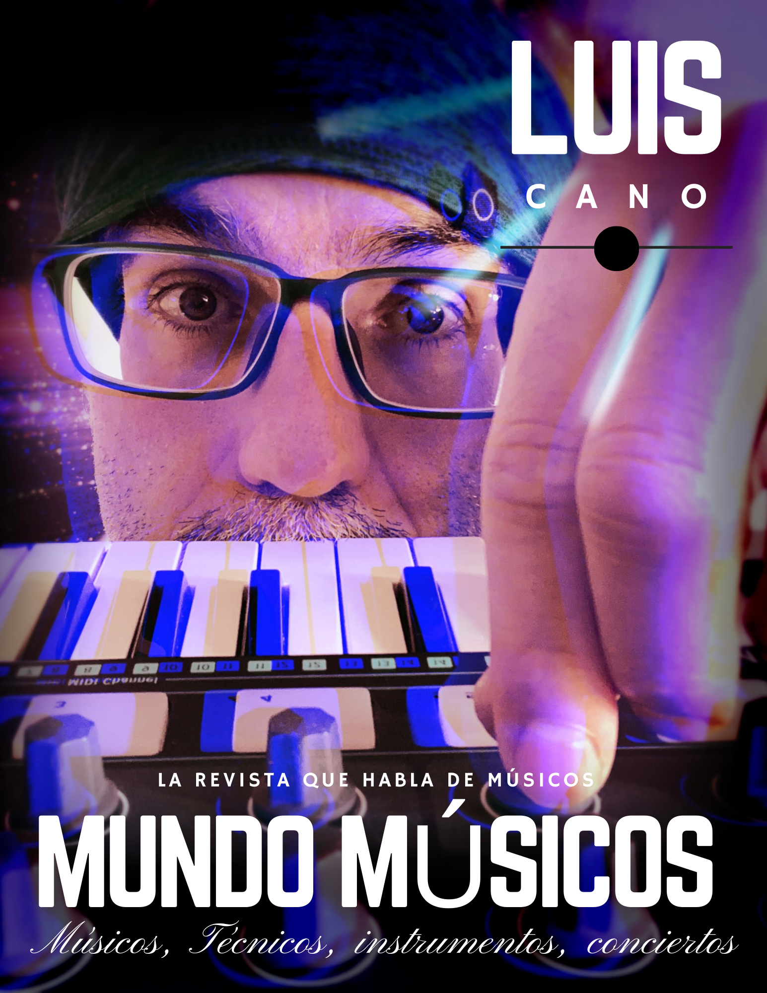 Luis Cano, músico, productor y cantante