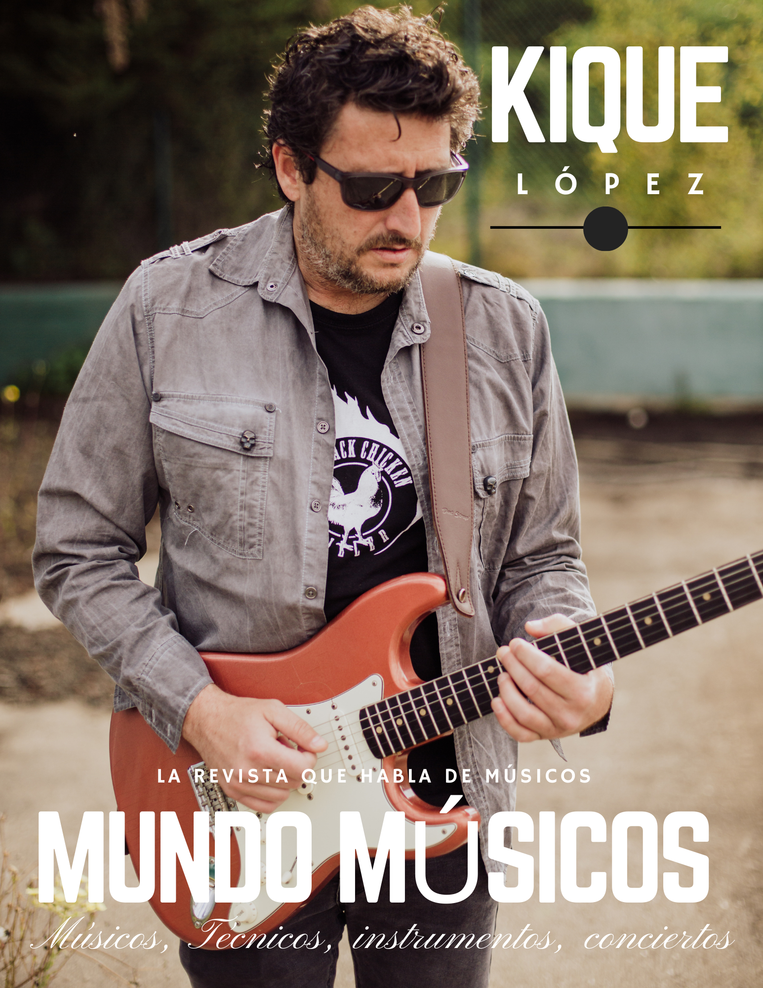 Kique López, guitarrista, cantante y compositor