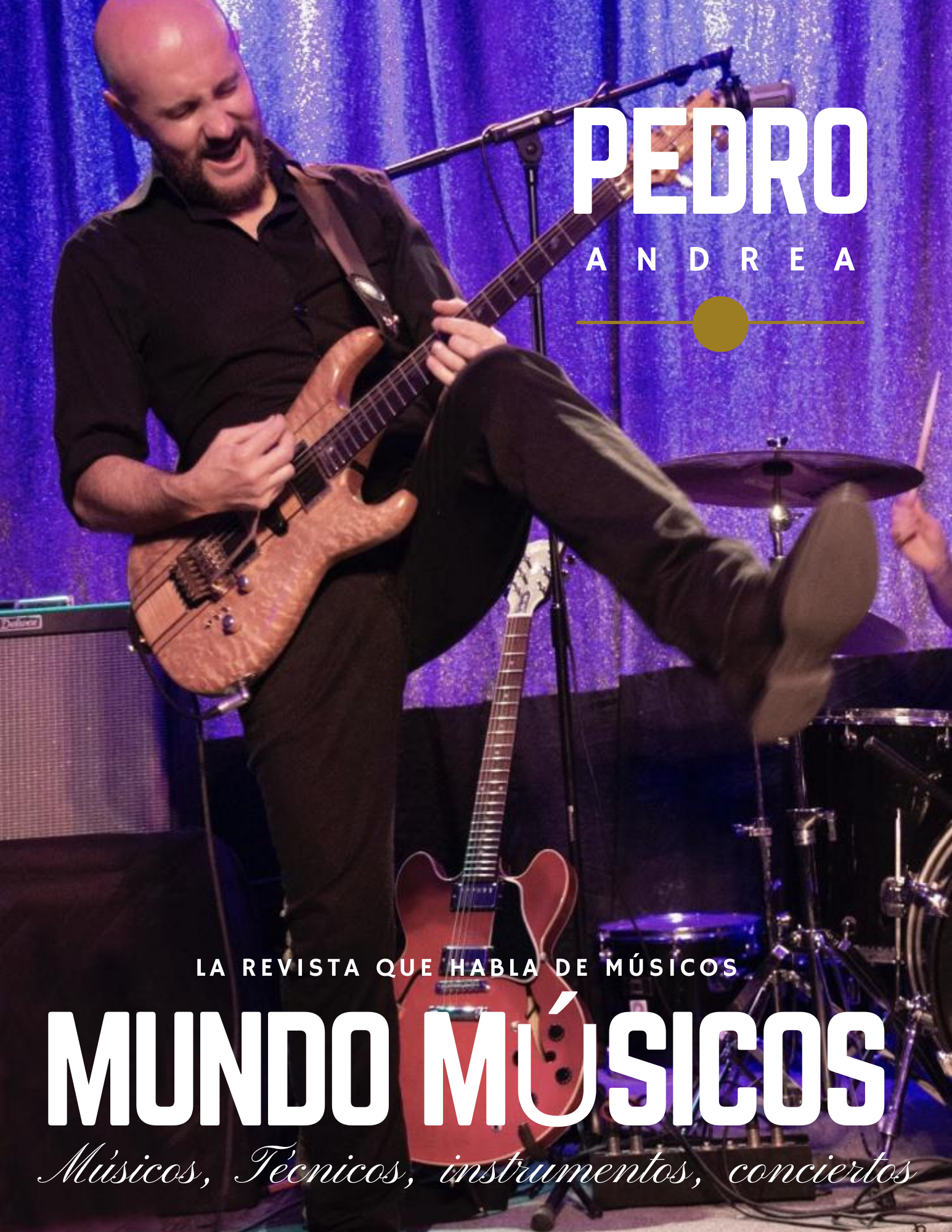 Pedro Andrea guitarrista, productor y compositor «Para mí la música es una historia de amor»